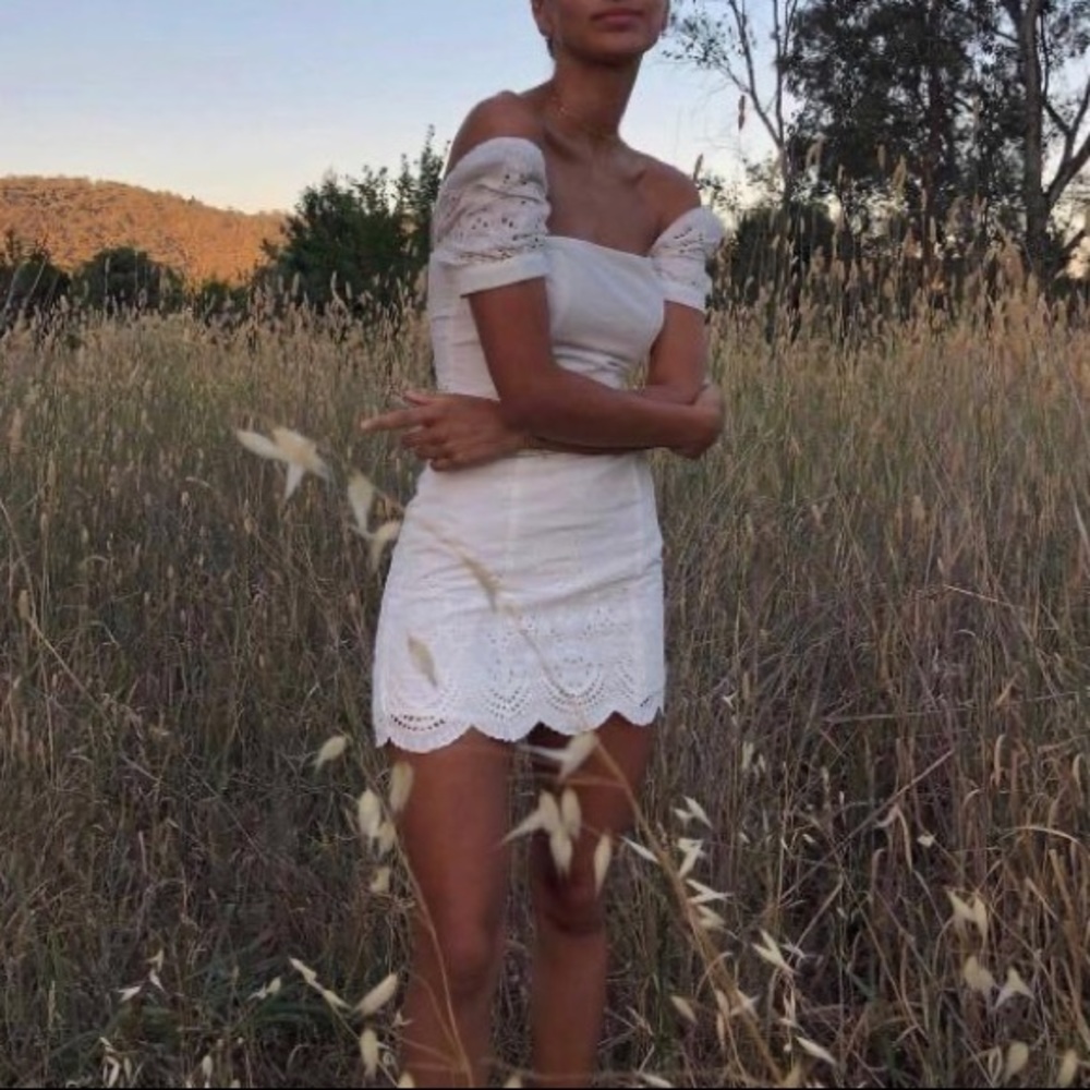 With Jean XS etoile dress